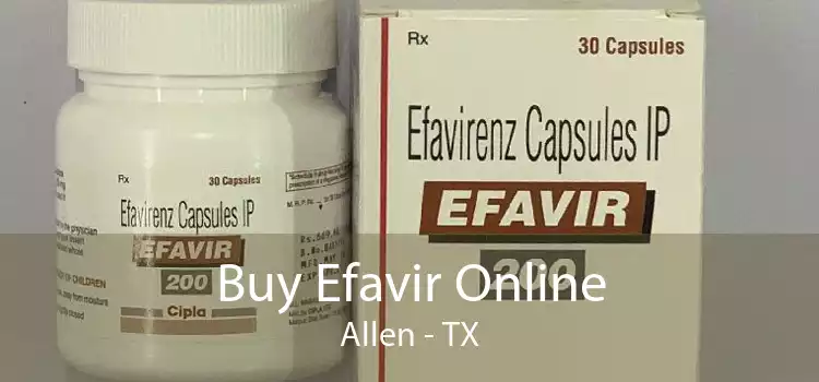 Buy Efavir Online Allen - TX